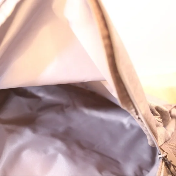 Victorias Secret PINK Classic Backpack Bookbag Tote In Grey - Picture 4 of 13